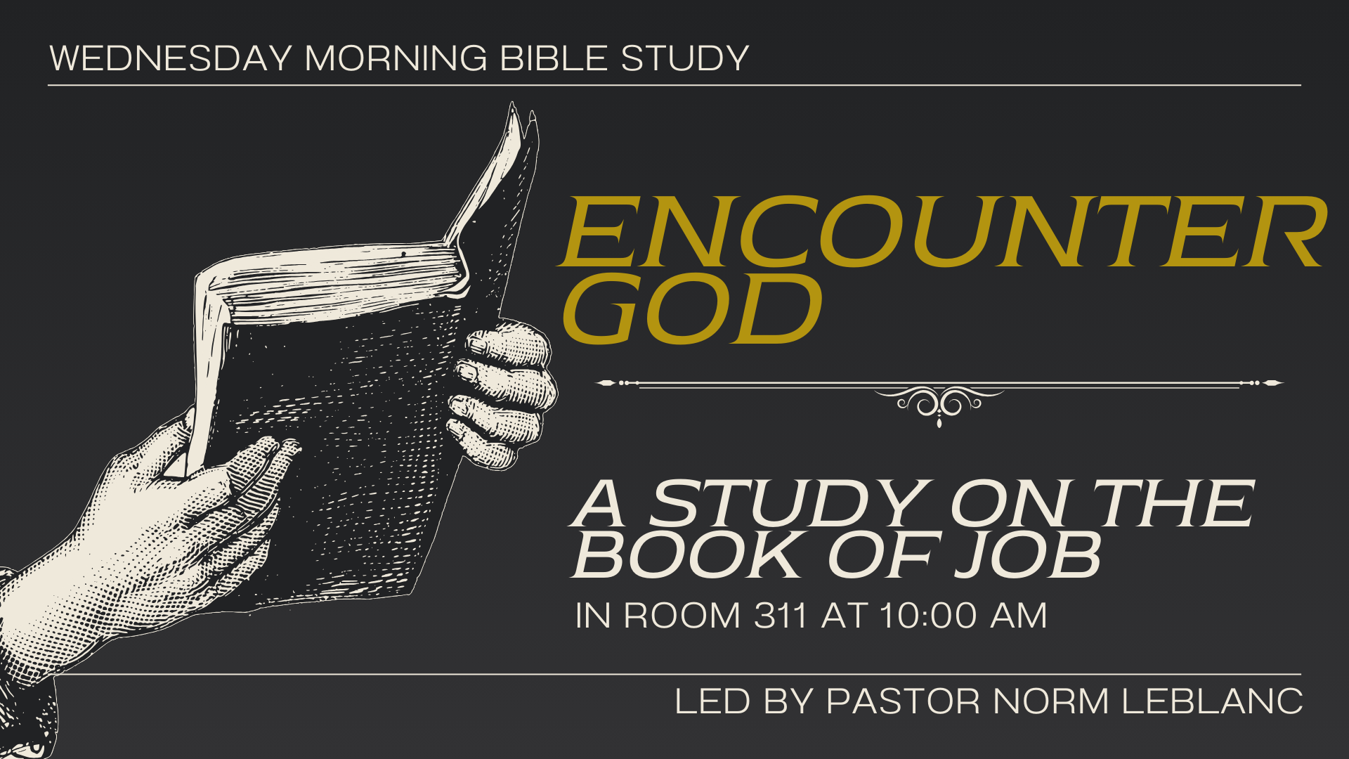 Encounter God: A study on the Book of Job